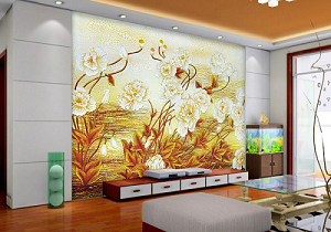 Vách Kính Nghệ Thuật Trang Trí