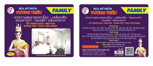 Chất tẩy trắng gạch Vương Triều