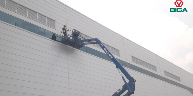 Thi công Sandwich panel