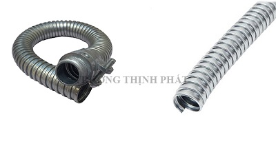 Ống thép mềm luồn dây điện không bọc nhựa