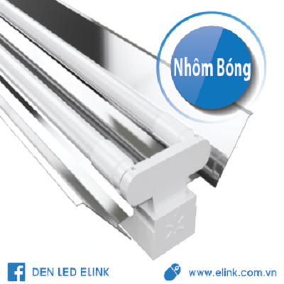 Máng đèn LED công nghiệp nhôm bóng