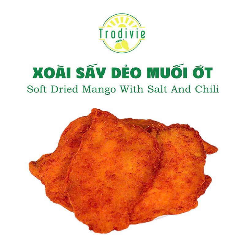 Xoài sấy dẻo muối ớt