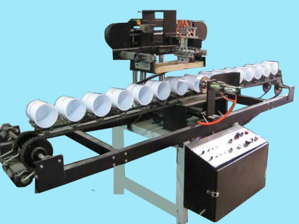 Máy in lụa trụ tròn tự động phi 100
