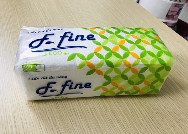 Sản xuất Giấy lau tay gấp 2