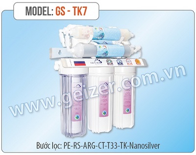 Máy lọc nước Nano Geyser GS-TK7