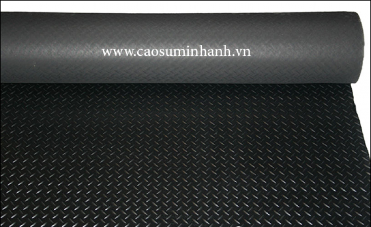 Tấm cao su kẻ caro