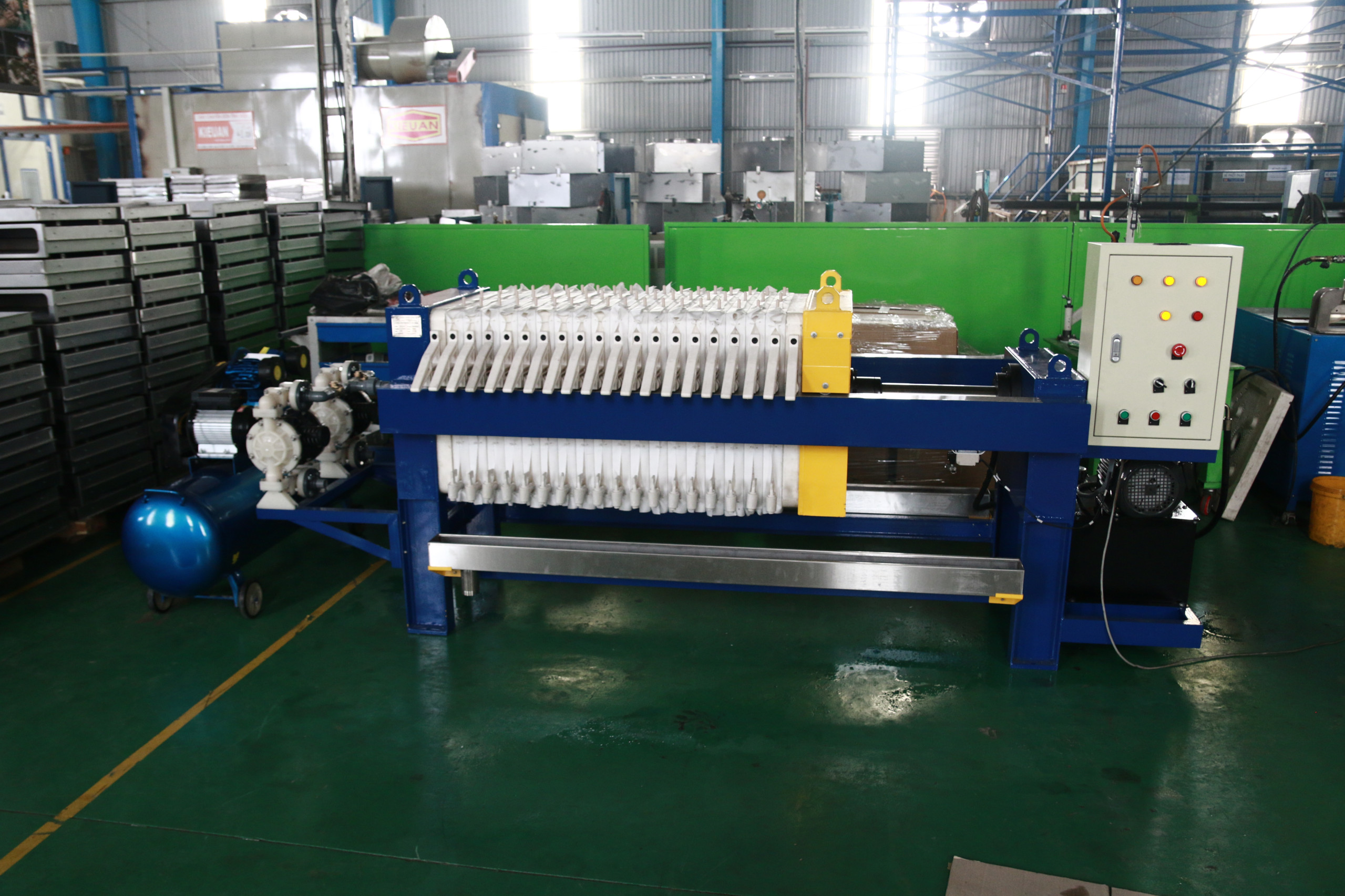 Máy ép bùn khung bản KB-KV-800