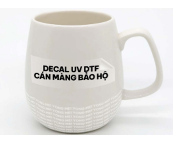 Nhãn decal UV DTF