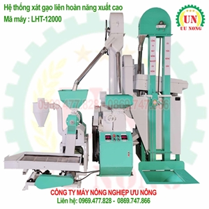 Máy Xay Xát Lúa Gạo Liên Hoàn 800 – 1200 Kg/ Giờ