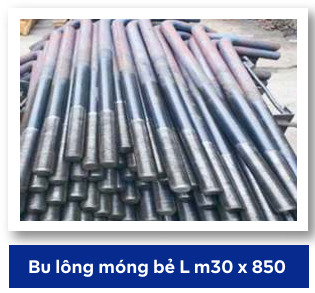 Bu lông móng bẻ L m30x850
