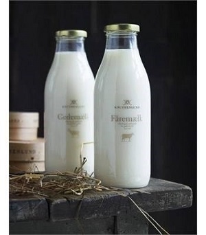 Chai đựng sữa tròn 500ml nắp thiếc