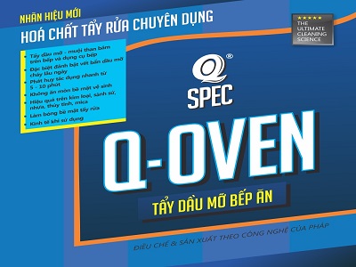 Chất tẩy dầu mỡ bếp ăn Q OVEN