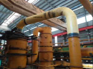 Ống composite xử lý hơi hóa chất