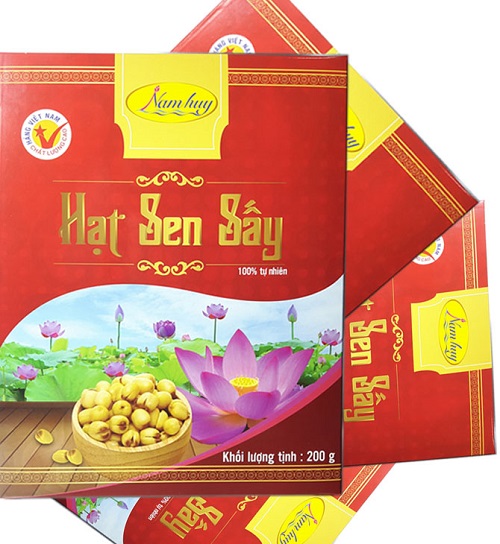 Hạt sen đóng hộp