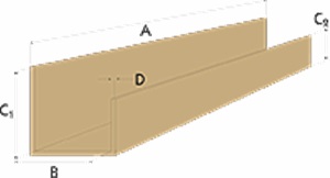 Thanh nẹp góc giấy