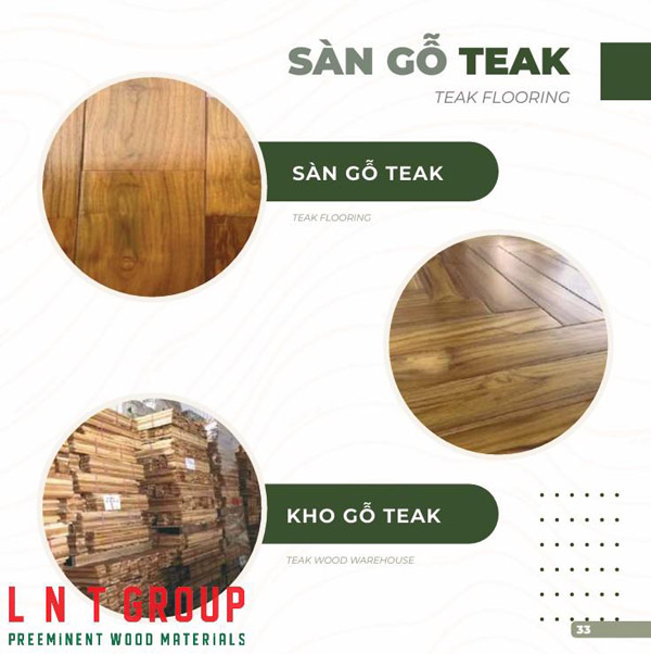 Sàn gỗ Teak