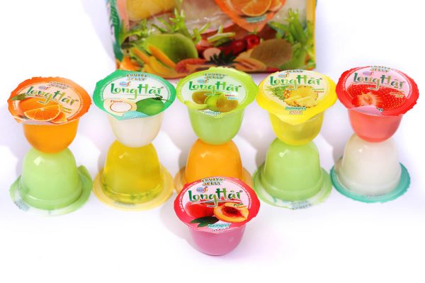 Máy dán miệng ly rau câu