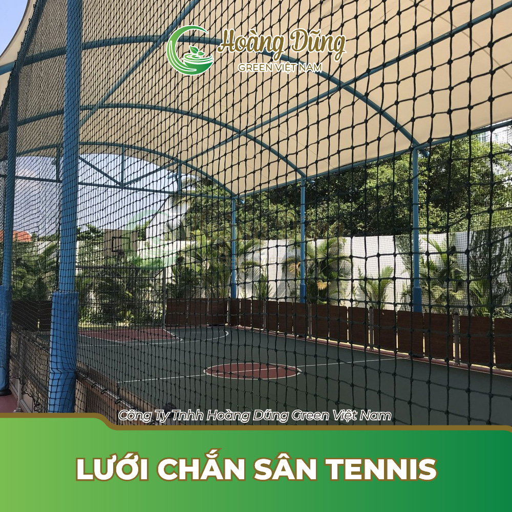 Lưới chắn sân tennis