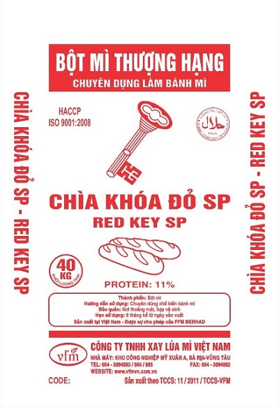 Bột mì chìa khóa đỏ