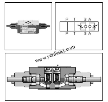 Van tiết lưu 1 chiều