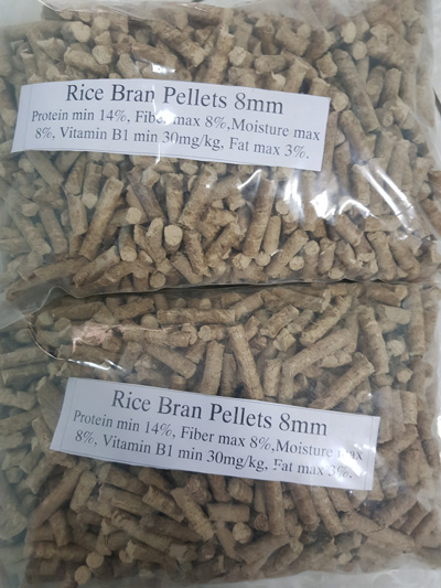 Viên nén cám gạo
