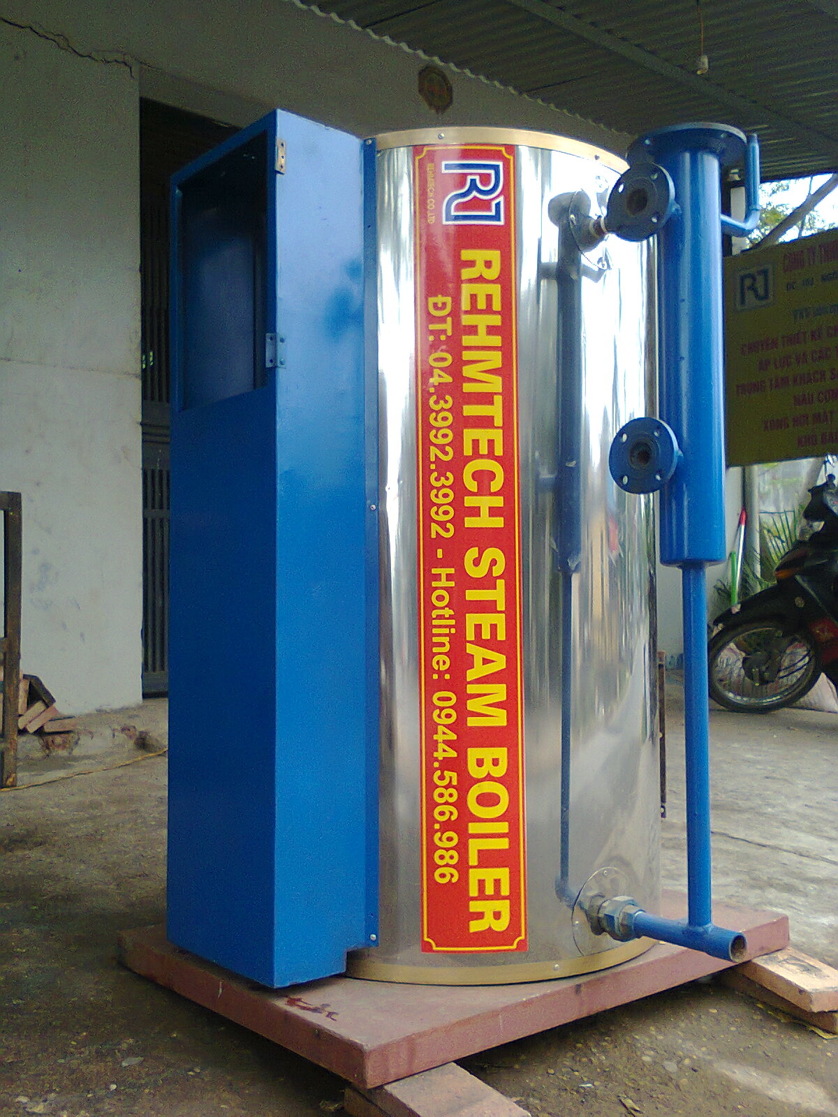 Nồi hơi đốt dầu RT
