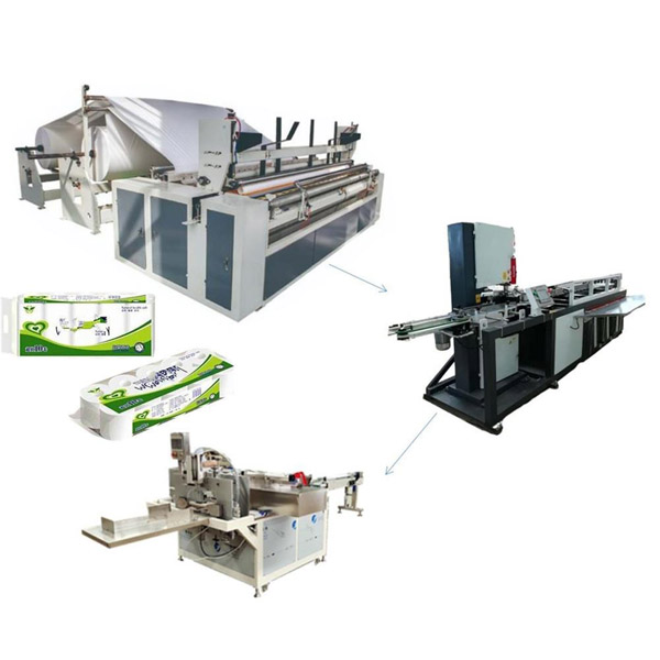 Dây chuyền sản xuất giấy vệ sinh