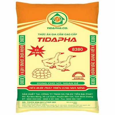 Thức ăn cho vịt 8380