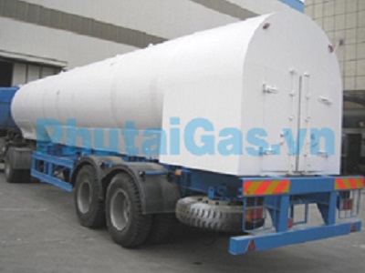 Khí Oxy lỏng cấp bằng xe bồn