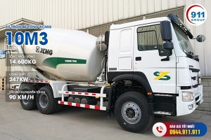 Xe Trộn Bê Tông XCMG 10M3
