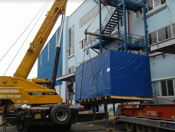 Dịch vụ lashing heavy cargo