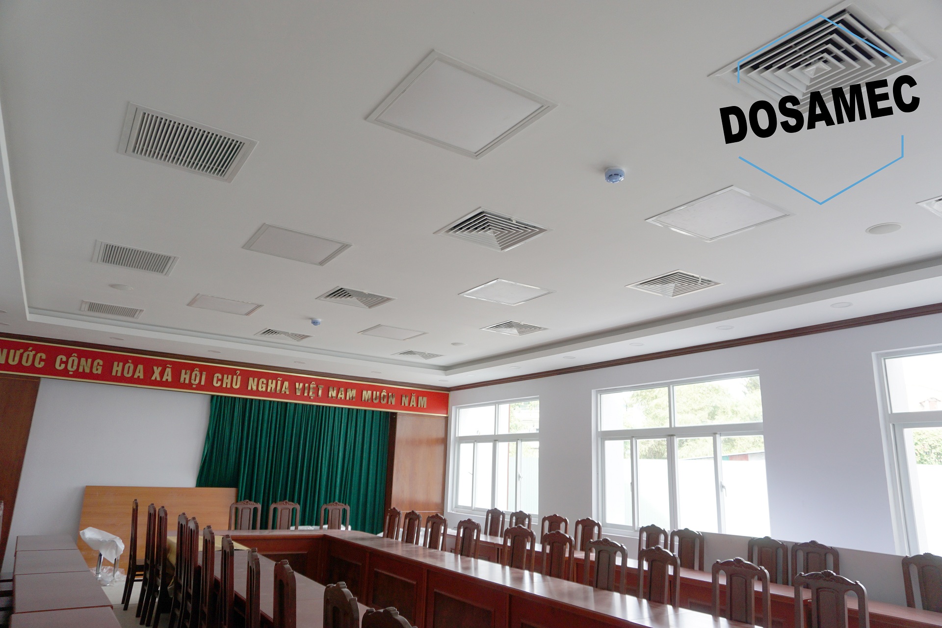 Thi công hệ thống điều hòa không khí thông gió