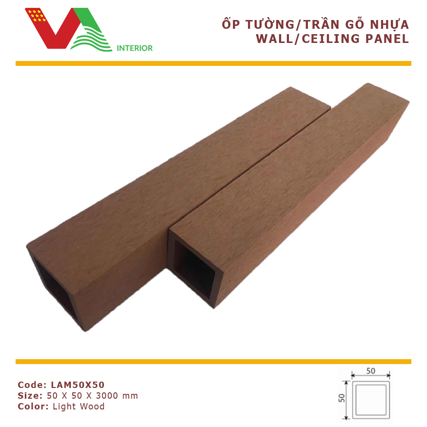 Thanh lam gỗ nhựa