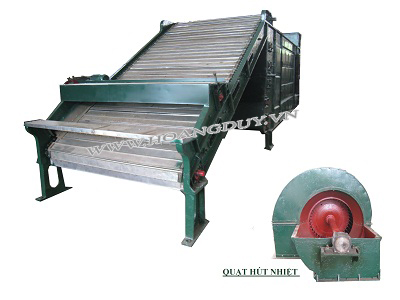 Máy sấy chè kiểu băng tải