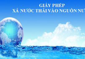 Lập giấy phép xả thải