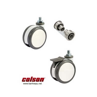 Bánh xe trục ren đôi y tế Colson
