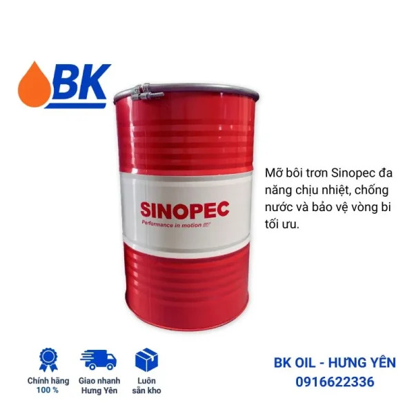 Mỡ bôi trơn Sinopec Crystal