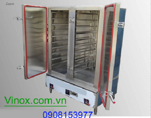 Tủ Hấp Cơm 100kg Dùng Gas