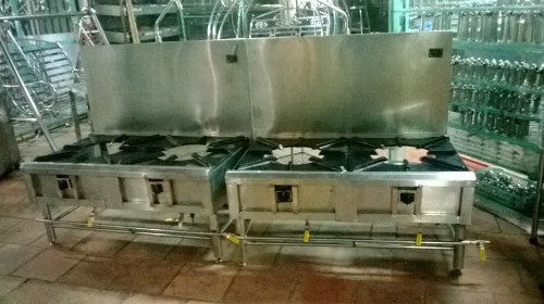 Bếp cao áp inox