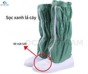 Giày Phòng Sạch Cao Cổ