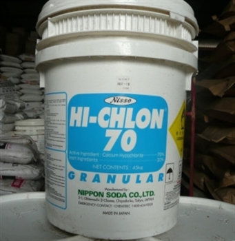 Clorin 70% – Ca(OCl)2