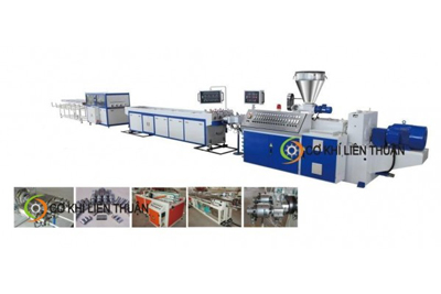 Máy sản xuất ống nhựa đôi PVC