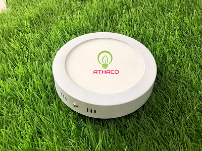 Đèn led ốp nổi 12w tròn Athaco