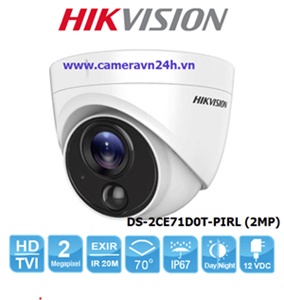 Camera Hikvision Chống Báo Động Giả DS-2CE71D0T-PIRL