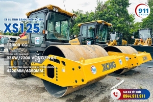 Xe Lu Bánh Thép XCMG Tải Trọng 12,6 Tấn
