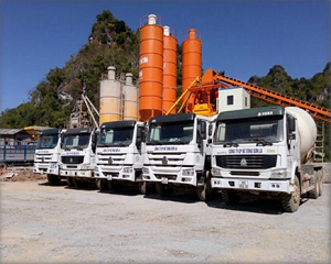 Trạm trộn bê tông xi măng 90m3