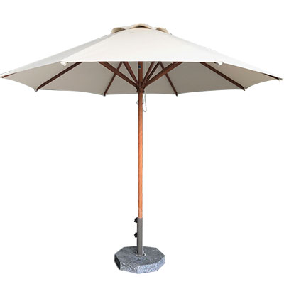 Dù gỗ che nắng đúng tâm tròn 01 tầng (3.0m)