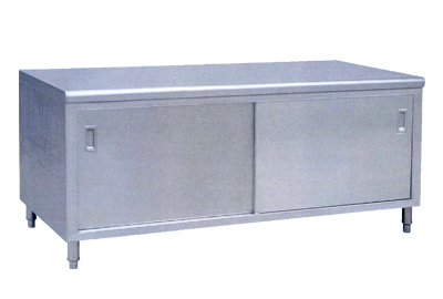 Bàn inox có tủ