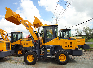 Xe Xúc Lật LUQING LQ918 (0.8 khối)
